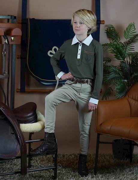 Bryczesy 164/172 1/2 beż boy Joline