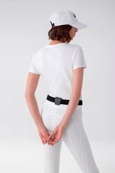 T-shirt M biały Cubby Equiline S24