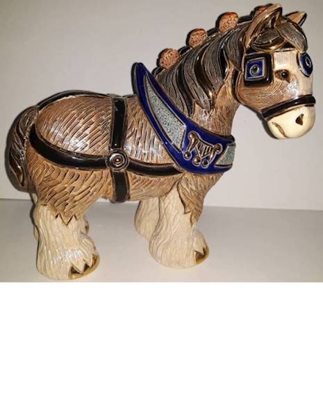 Figurka Koń Clydesdale
 Urugwaj ręcznie malowany