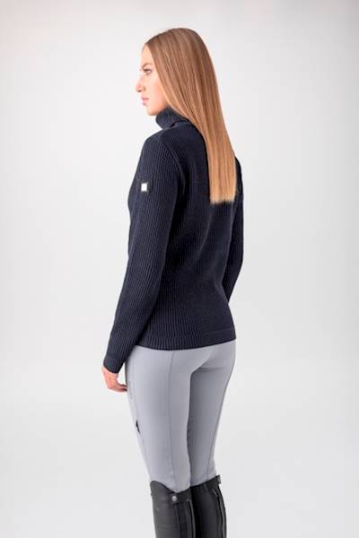 Sweter M granat Nicole Equiline W24