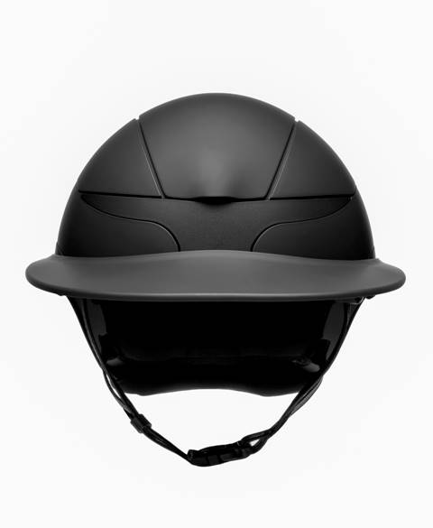 Kask Equiline 56 czarny mat Xanto sun