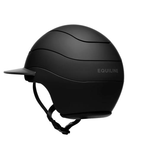 Kask Equiline 56 czarny mat Xanto sun