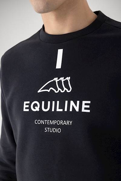 Bluza M.XXL czarna Chromec Equiline W24