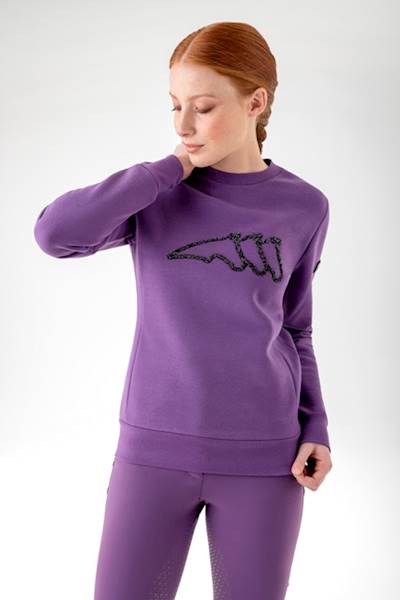 Bluza damska Garzy Equiline fioletowa