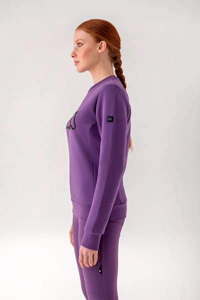 Bluza M fiolet Garzy Equiline W24