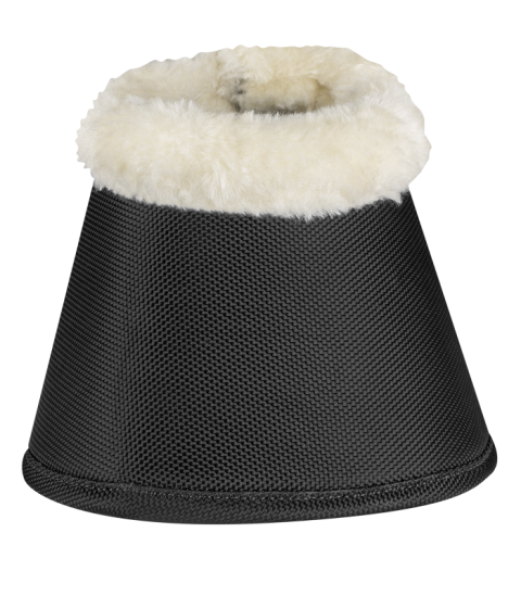 Kalosze z futrem Comfort XL czarne 