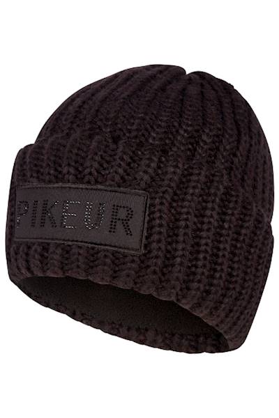 Czapka z.czarny Beanie Glam Pikeur