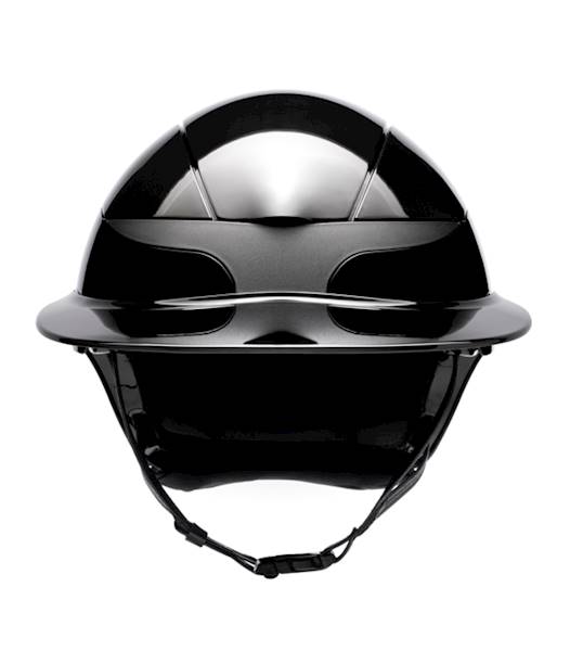 Kask Equiline 59 czarny shine Xanto sun