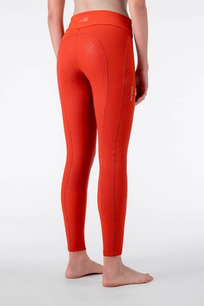 Bryczesy 38 p/l czerwone legginsy Engaref Equiline