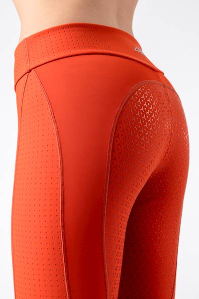 Bryczesy 36 p/l czerwone legginsy Engaref Equiline