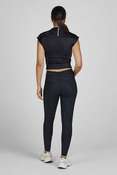 T-shirt M czarny Cropped Pikeur S25
