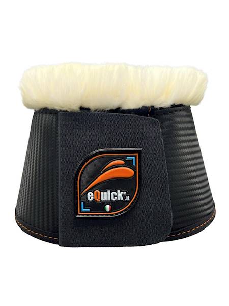 Kalosze eQuick Carbon futro