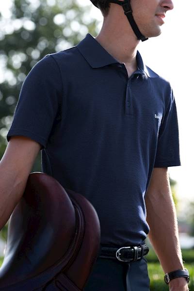 T-shirt Polo M.M granatowy Classic Eskadron S25