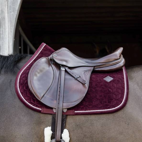 Czaprak pony bordowy Velvet Kentucky