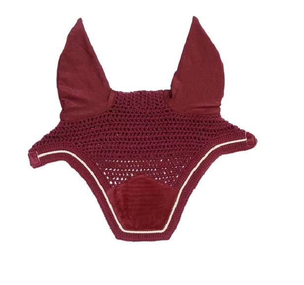 Nauszniki 2 bordowe Velvet Wellington Kentucky