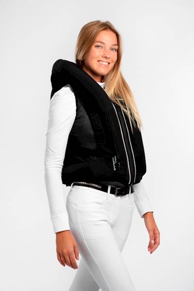 Kamizelka ochr. S long czarna Safefit Airbag