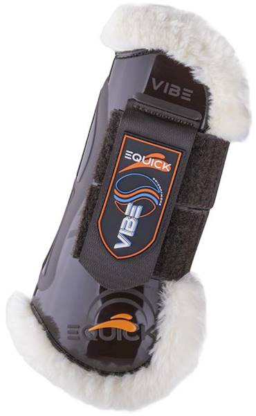 Ochran.Equick przód S brąz futro Velcro Vibe
