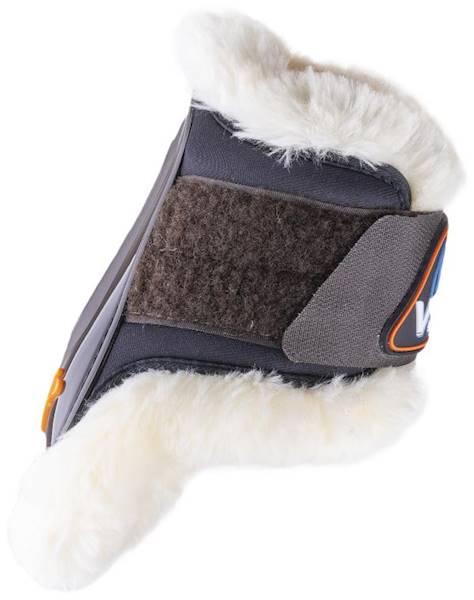 Ochran.Equick tył S brąz futro Velcro Vibe