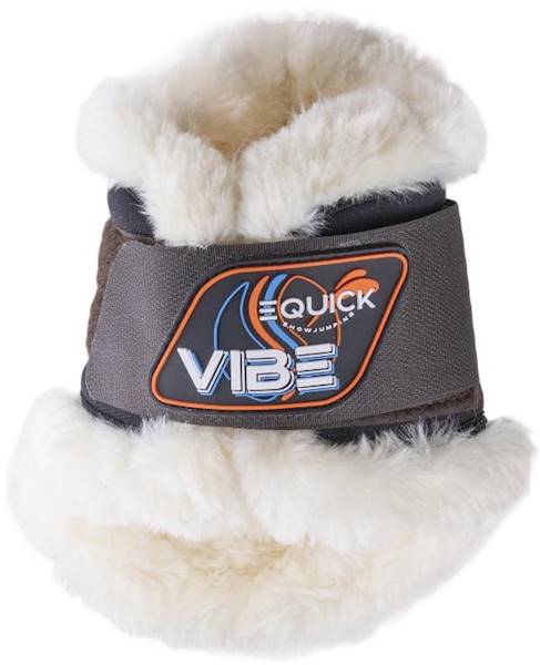 Ochran.Equick tył S brąz futro Velcro Vibe