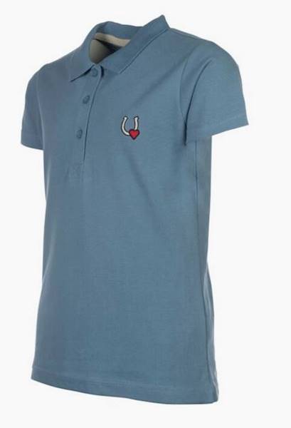 T-shirt Polo 146/152 niebieski Claire HKM S25