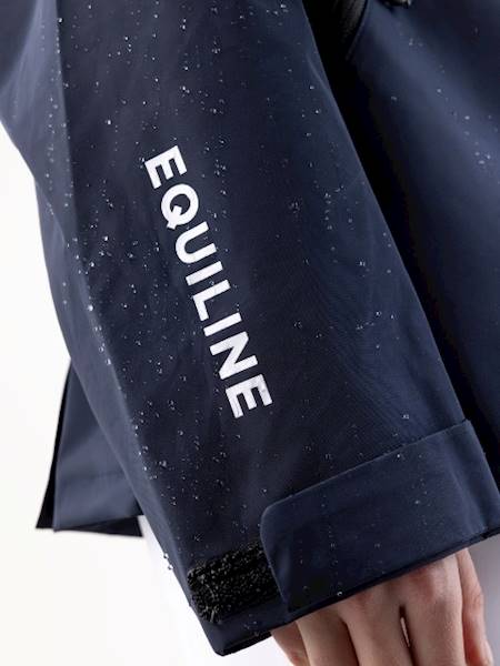 Kurtka S granat Eqrewek deszczowa Equiline 