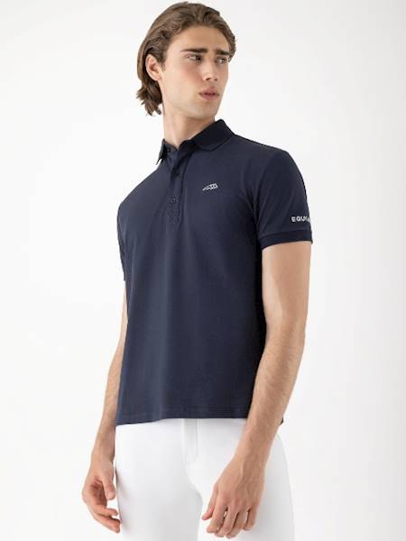 T-shirt polo M.XL granat Eqpartek Equiline