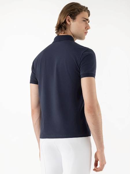 T-shirt polo M.XL granat Eqpartek Equiline