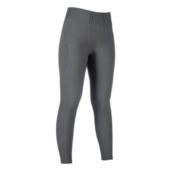 Bryczesy 32 p/l szare silikon Jil Highwaist