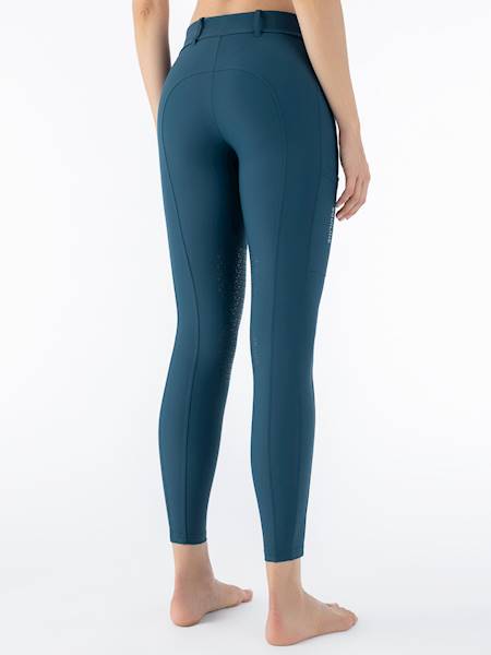 Bryczesy 38 1/2 petrol legginsy Evrakh Equiline 