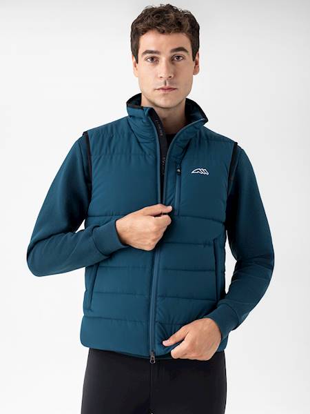 Bezrękawnik M.L petrol Egiut Equiline AW25