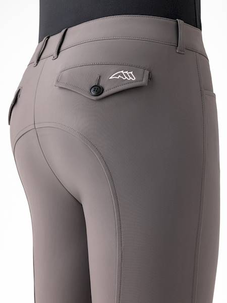 Bryczesy 48 1/2 szary-brąz Grafton B Equiline AW25
