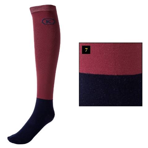 Skarpety 39/42 bordo Kavalkade