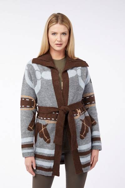 Sweter M szary Munich Vestrum W25