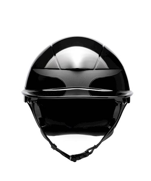 Kask Equiline 58 czarny shine logo Xanto standard