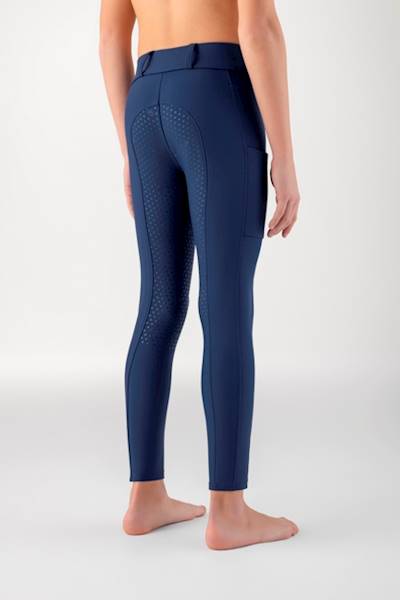 Bryczesy 140/152 p/l niebieskie Cunix Equiline