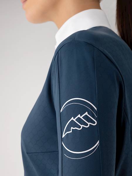 Koszula 36 D/R petrol Estock Equiline W25