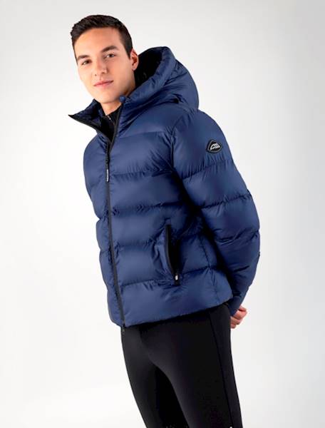 Kurtka M. XL niebieska Curt Equiline W25