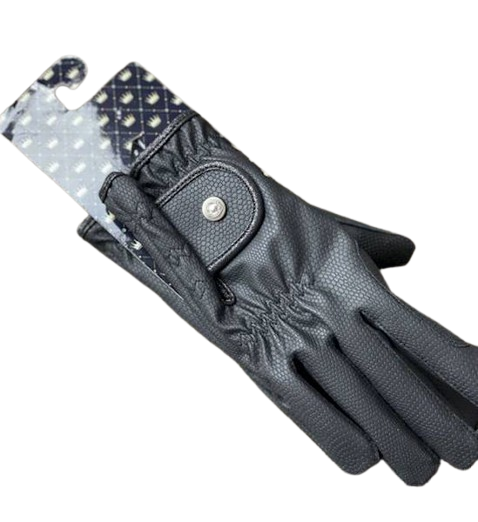 Rękawiczki Charcot Equestrian Queen czarne