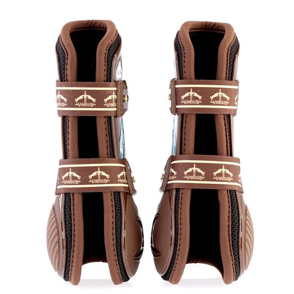 Ochran.Ver. przód L brąz Carbon Gel Vento