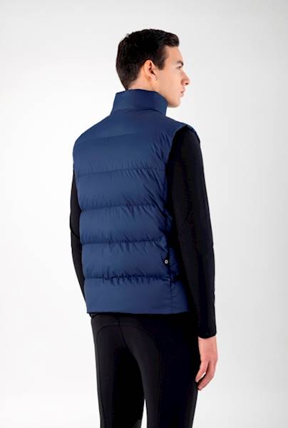 Bezrękawnik M. L niebieski Cilgek Equiline W25