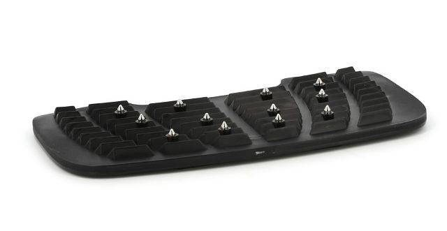 Wkładki do strzemion alu. Flex-on z kolcami