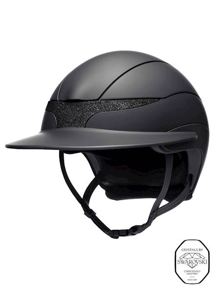 Kask Equiline 58 czarny mat Xanto sun SW Frieze