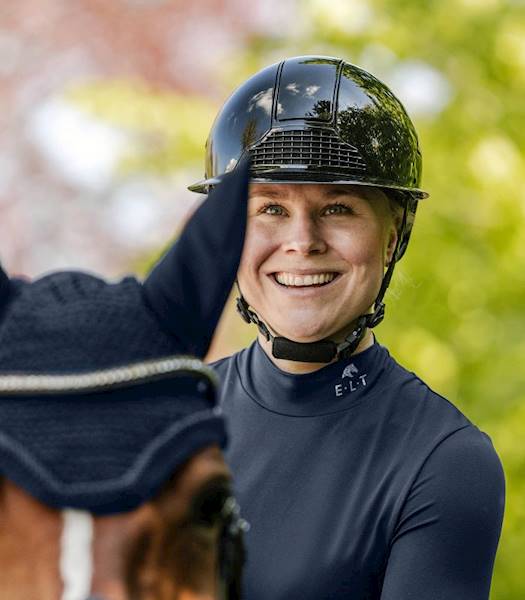 Kask Swing 51/55 H24 czarny Lady Glossy