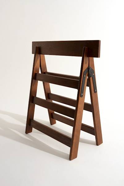 Stojak na siodło drewniany