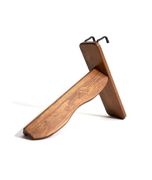 Wieszak na siodło drewniany