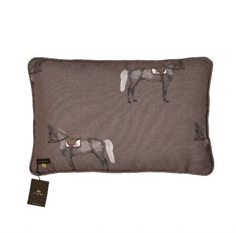 Poduszka dekoracyjna Petit Horse brąz 60x40