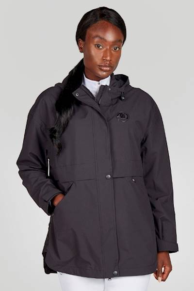 Płaszcz przeciwdeszczowy S/M czarny Athleisure S26