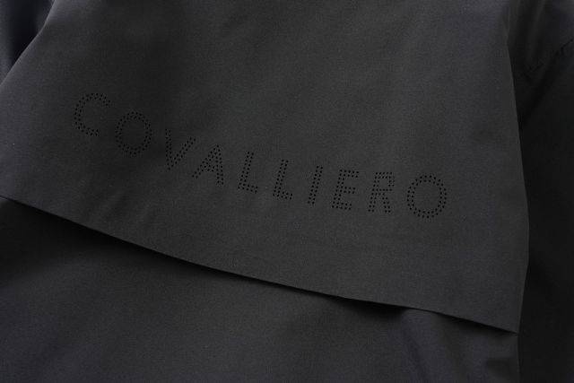 Kurtka przeciwdeszczowa 140/146 czarna Covalliero