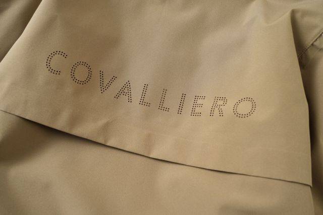 Kurtka przeciwdeszczowa 164/170 brąz Covalliero