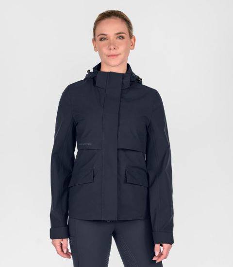 Kurtka przeciwdeszczowa XS czarna ELT